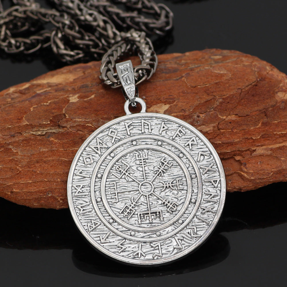 Wholesale Nordic Writing Pendant Necklace